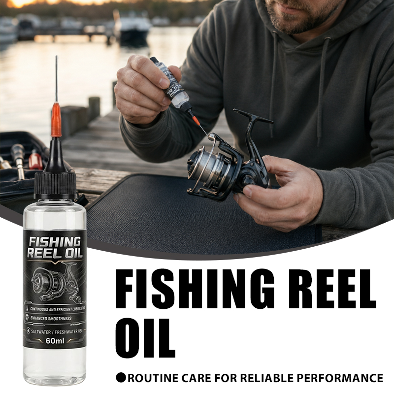 Spinning Reel - Fishing Reel Oil Lubricant Liquid Maintenance