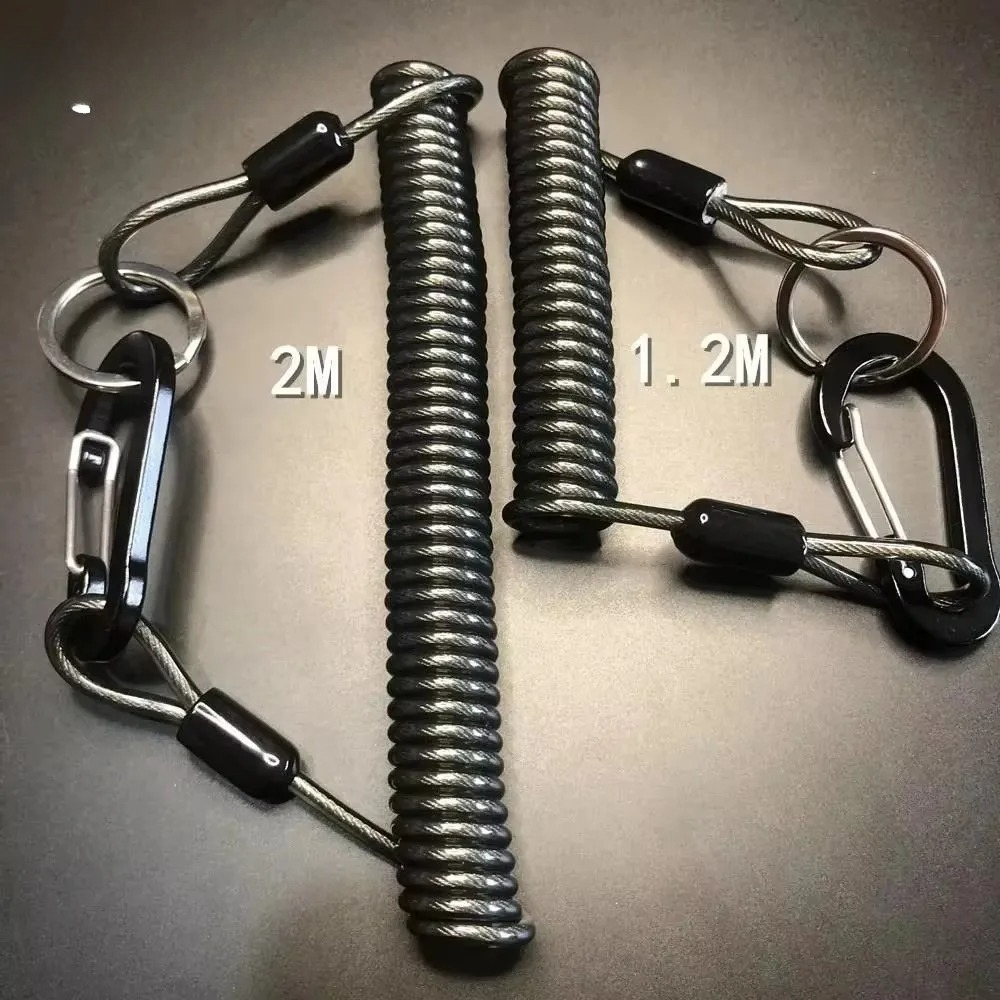Conventional Reel - Fishing Elastic Steel Wire Lost Rope