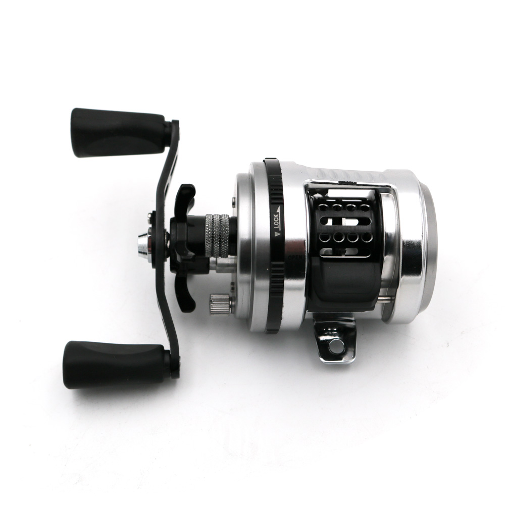 Bait Casting Reel DX Small Dru - Ice Fishing Reel ulasan dan harga