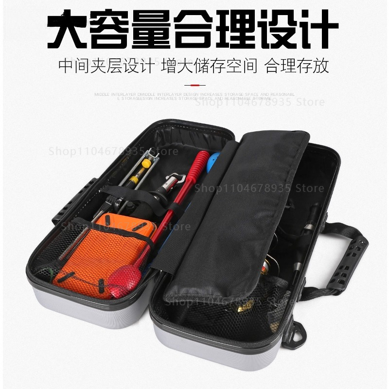 Hard Shell Mini Fishing Rod Ca - Reel Cover ulasan dan harga