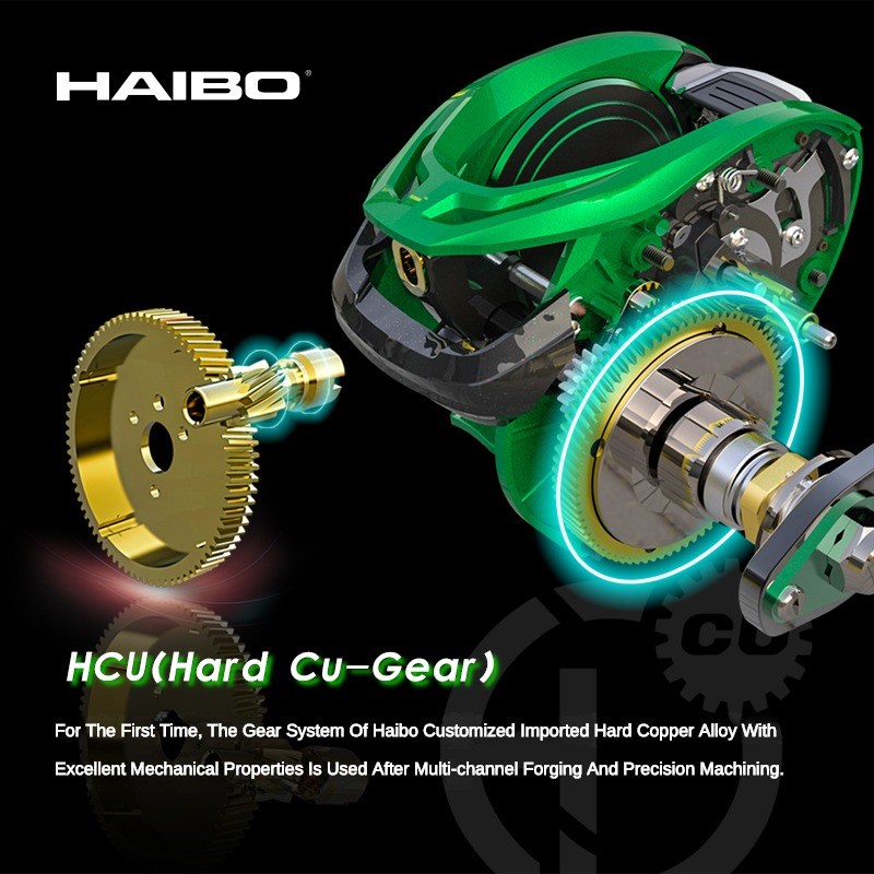 HAIBO VENOM Anti-saltwater Fis - Ice Fishing Reel ulasan dan harga