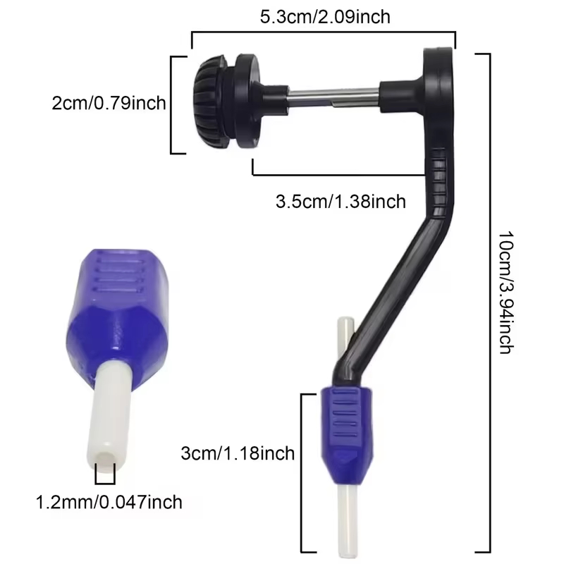 2PCS Fly Tying Bobbin Holder C - Baitcasting Reel ulasan dan harga