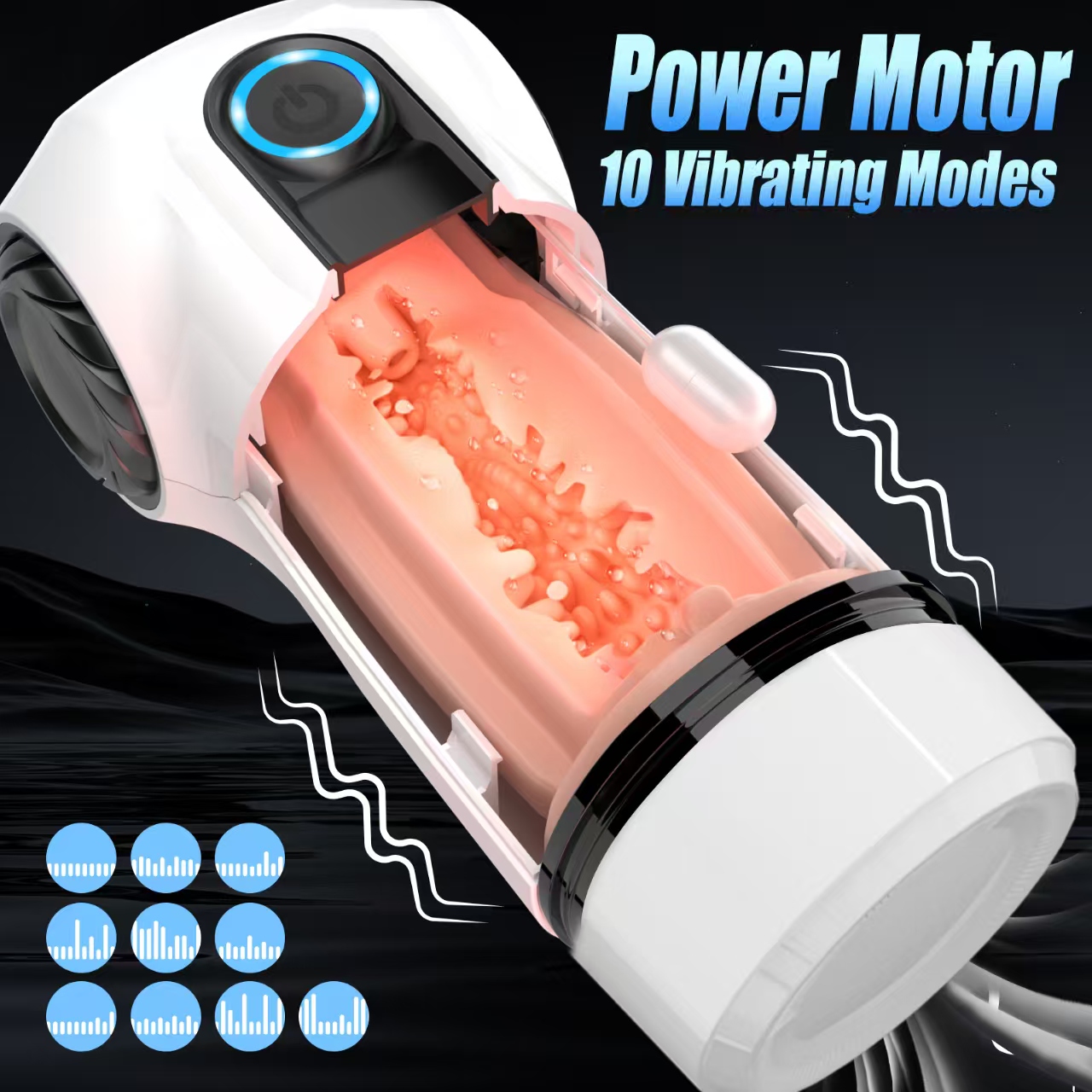 Automatic Male Masturbators10P - Electric Reel ulasan dan harga