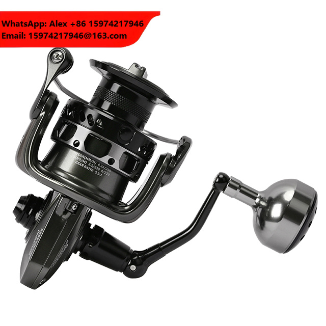 TSURINOYA Fishing Reel BROWN B - Spinning Reel ulasan dan harga