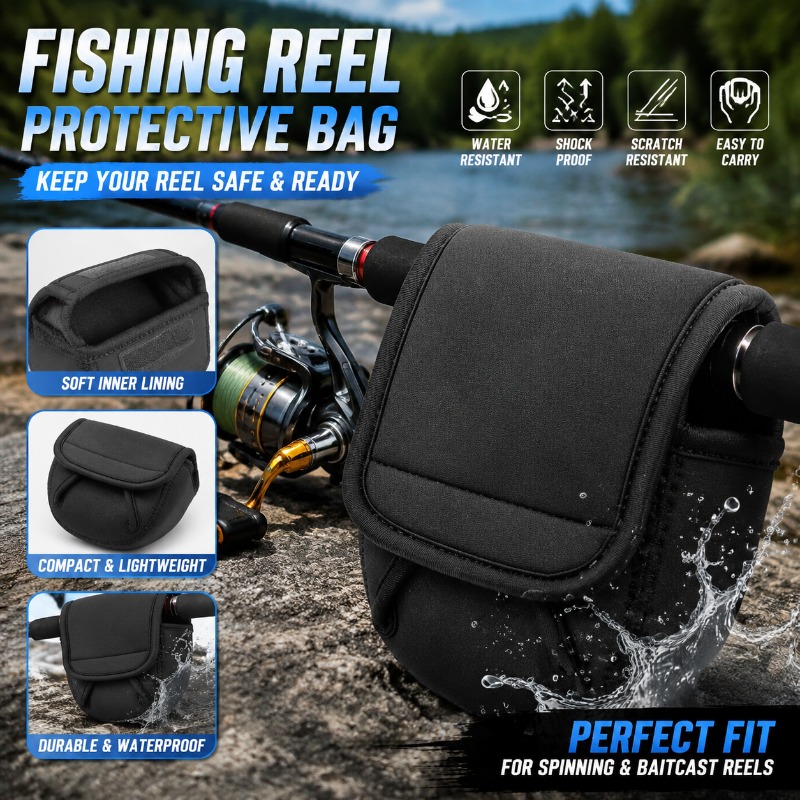 Fishing Reel Protective Cover  - Reel Cover ulasan dan harga